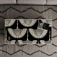 Bone Inlay  Coffee Table / Centre Table / Bone Inlay Honeycomb Coffee Table Handmade Bone Inlay Modern Pattern Furniture Cocktail Table.