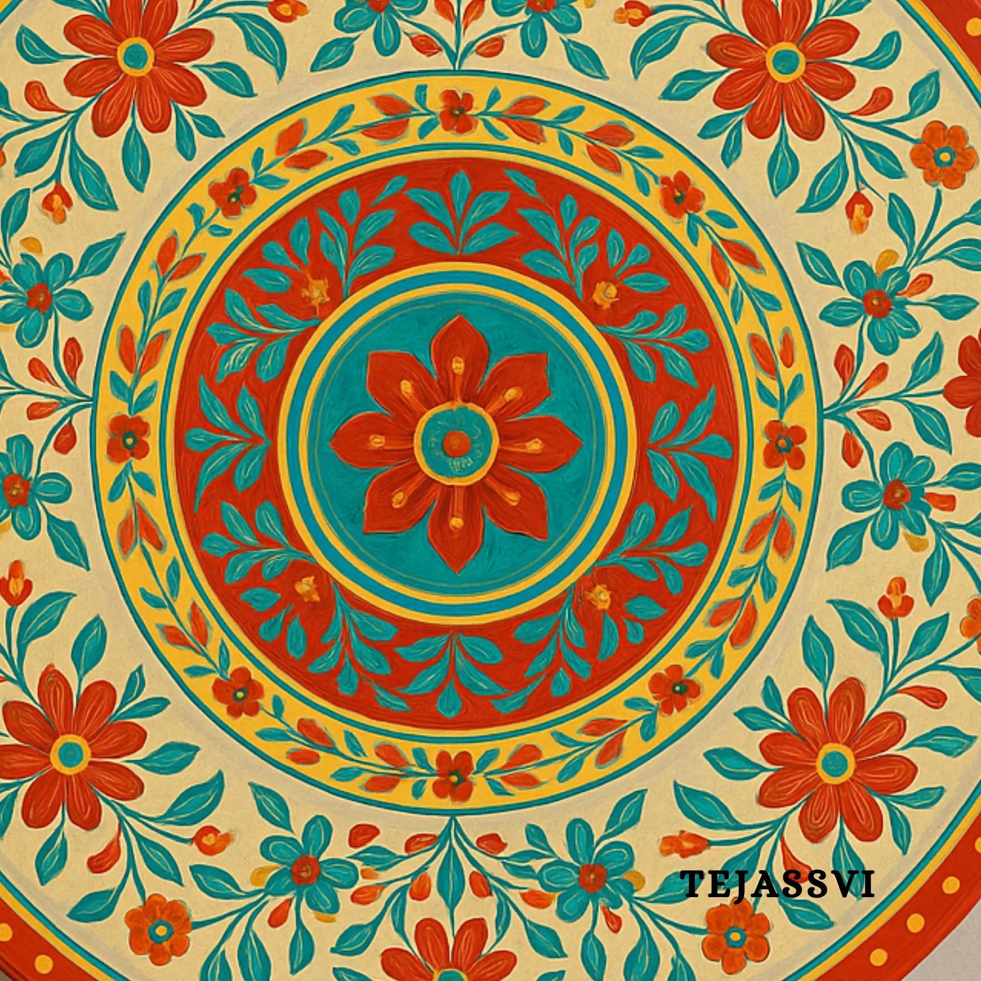 Round Coffee Table / Wooden Table Home Décor / Handmade Wooden Round Shape Cocktail Table / Indian Handcrafted Art.