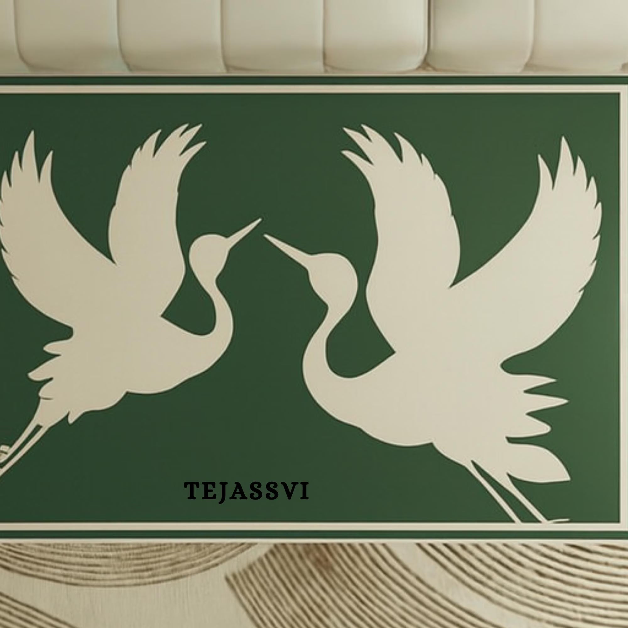 Bone Inlay Coffee Table / Centre Table / Bone Inlay Honeycomb Coffee Table / Handmade Bone Inlay Modern Pattern Furniture.