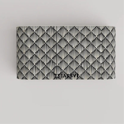 Wood Inlay Waterfall Coffee Table / Laptop Table, Wood Inlay Floral Waterfall Coffee Table Handmade Wood Inlay Modern Pattern Furniture