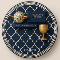 Bone Inlay Round Coffee Table / Centre Table / Bone Inlay Stripped Round Coffee Table / Handmade Bone Inlay Modern Pattern Furniture..